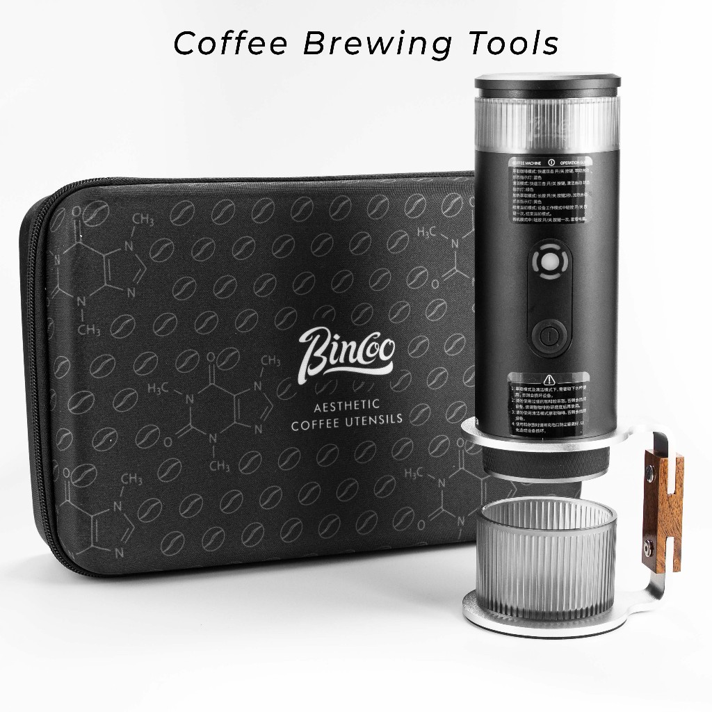 Máy Pha Cà Phê Cầm Tay BinCoo H1Pro, Máy Pha Espresso Di Động Portable Espresso Machine