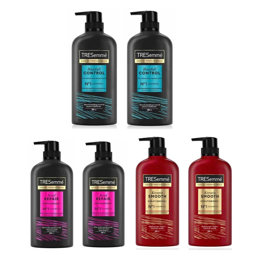 COMBO 2 CHAI DẦU GỘI Tresemme KERATIN SMOOTH 370ML+370ML