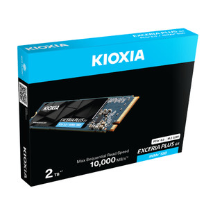  Ổ CỨNG SSD NVMe KIOXIA EXCERIA PLUS G4 Gen5x4 Dlượng 1Tb 2Tb  đọc 10000mb s,ghi 7900 mb s-Chính Hãng 