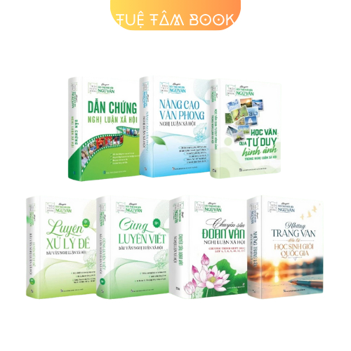 Sách - Combo Ngữ Văn cô Trần Thùy Dương: Dẫn chứng NLXH, Nâng cao văn phong, HSGQG Ngữ Văn, Tư duy h