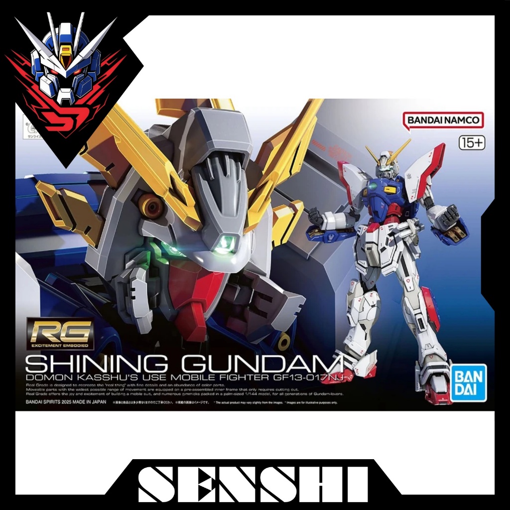 Mô Hình Lắp Ráp RG Shining Gundam