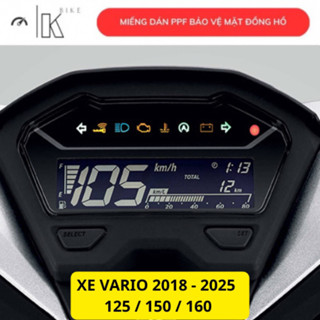  dán xe vario .Miếng dán ppf bảo vệ mặt đồng hồ xe honda Vario 125 - 150 - 2018 - 2025 chống trầy 