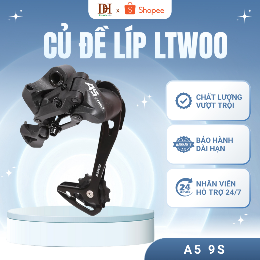 Củ đề líp LTWOO A5 9s chính hãng, phù hợp cho dòng xe Road, touring