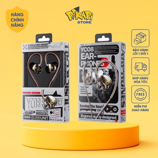 [BH 2 năm] Tai Nghe Nhét Tai WK YC08 Chân Cắm 3.5mm/Type-C/iP - Chính Hãng, Tai nghe Có dây, Gaming