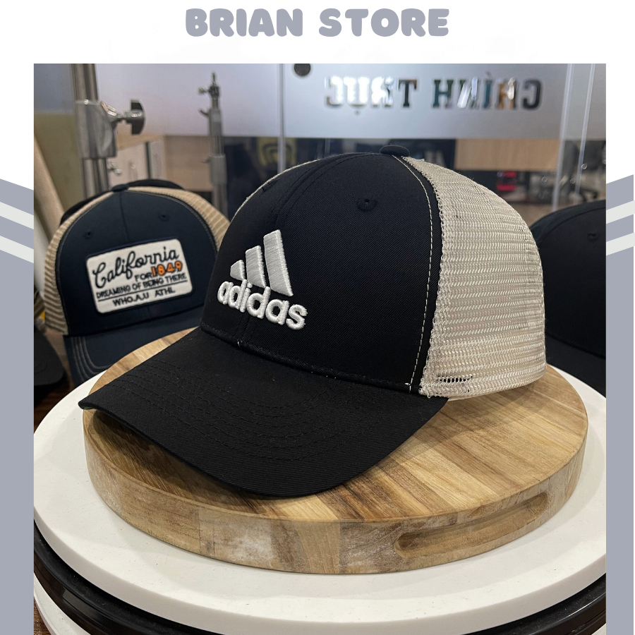Nón adidas lưới, mũ lưỡi trai adidas phối lưới, mũ kết adidas thời trang Hàn Quốc hàng hiệu