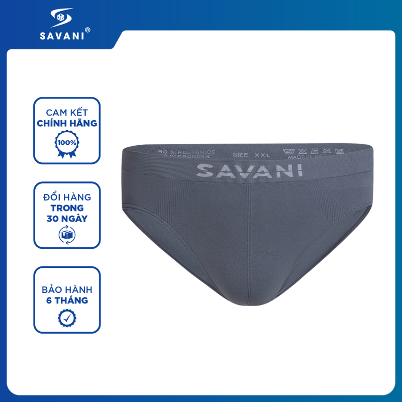 [1 QUẦN 82K COMBO 3C 199K] Quần Lót Nam Tam Giác SAVANI Cao Cấp, Quần Sịp Tam Giác Nam Chất Cotton T