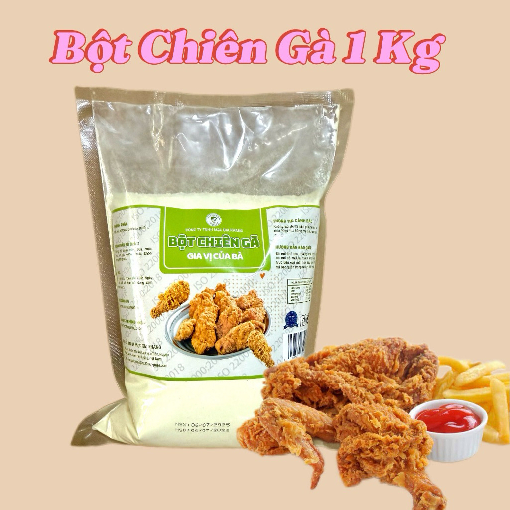 Bột Chiên Gà Rán KFC Hàn Quốc Gói 1KG