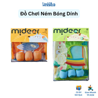 Đồ chơi ném bóng dính - cho bé chơi trò đuổi bắt dã ngoại ngoài trời với ba mẹ mideer crazy dodgeball