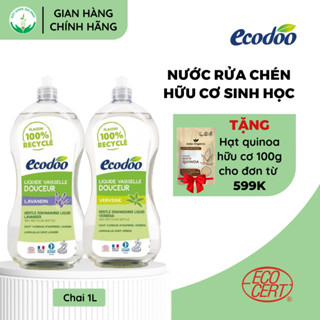 Nước Rửa Chén Hữu Cơ Sinh Học Ecodoo 1L