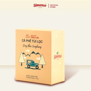 Cà phê túi lọc LangBiang 100% Arabica