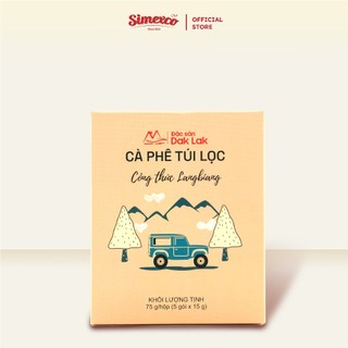Cà phê túi lọc LangBiang 100% Arabica