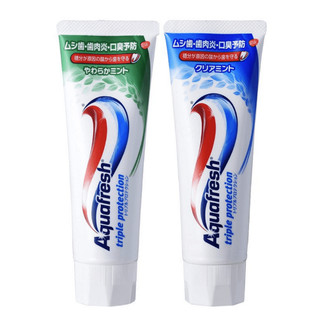 Kem đánh răng Aquafresh Nhật Bản 140g làm sạch giúp răng chắc khoẻ, sáng bóng