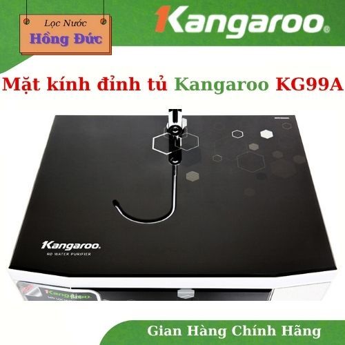Mặt kính cường lực đỉnh tủ Kangaroo KG99A - Bao gồm đỉnh nhựa và mặt kính