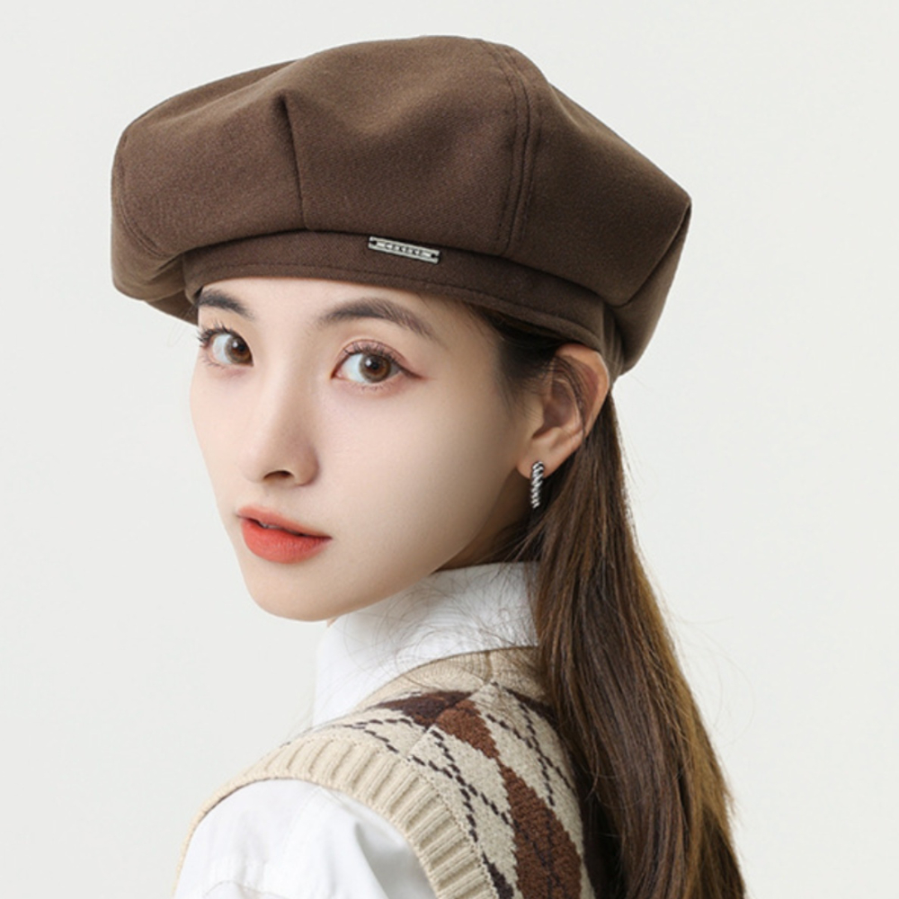Mũ Nồi Vải Dạ KAHAT, Mũ Beret Nữ Thời Trang Hàn Quốc Cho Mùa Thu Đông Giúp Khuôn Mặt Nhỏ Gọn | BigBuy360 - bigbuy360.vn