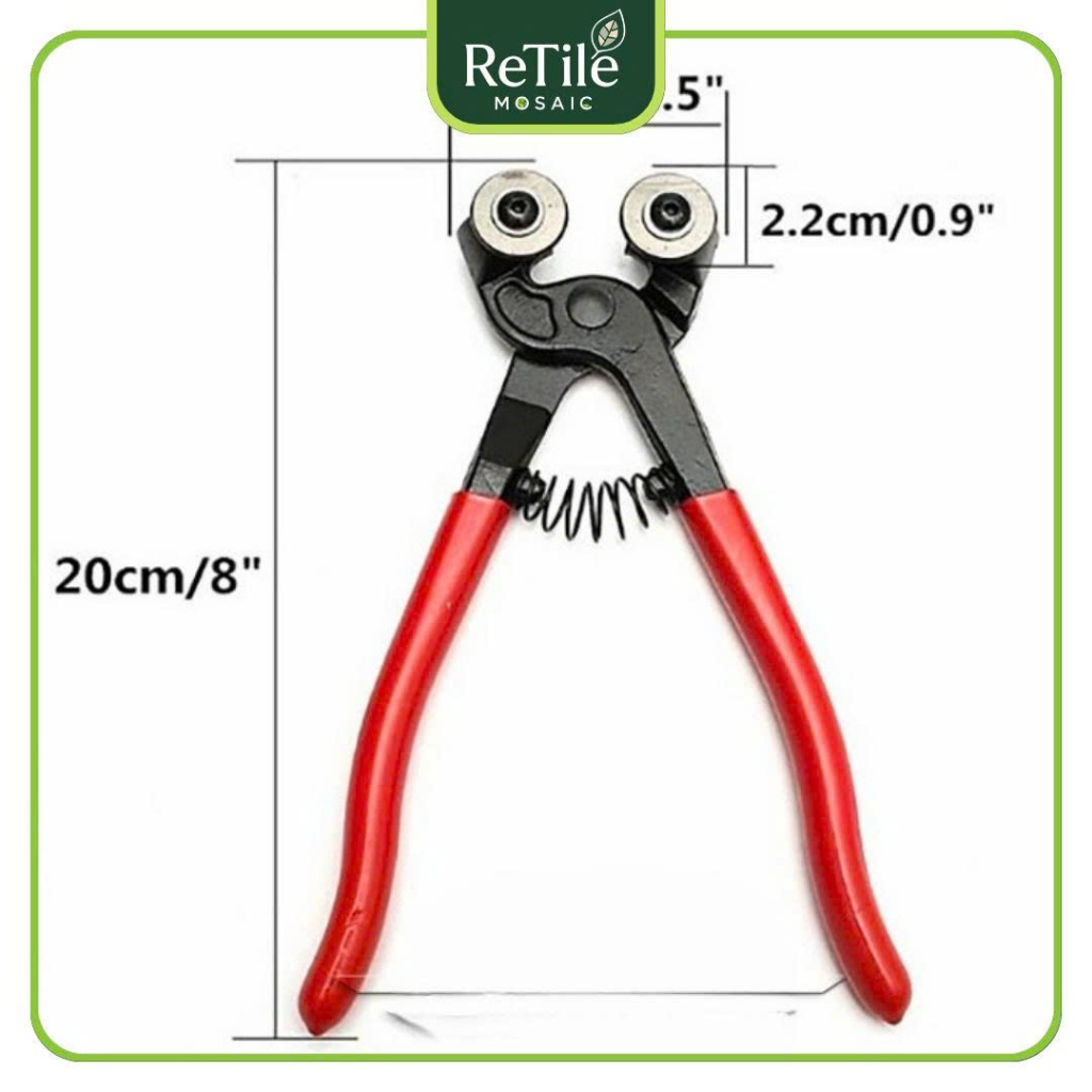 Kìm chuyên dụng cắt hạt mosaic làm đồ DIY, dụng cụ cắt gạch, đá Mosaic làm tranh khảm