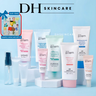  Kem Chống Nắng Make P:rem PREM các dòng nâng tone kiềm dầu dưỡng ẩm 50ml SPF50+ PA++ Dhskincare 