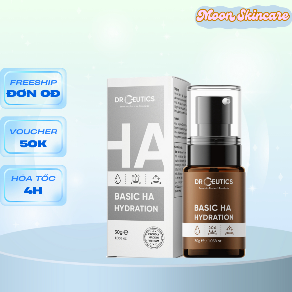 Tinh Chất Drceutics HA Basic Hydration Cho Da Dầu Mụn