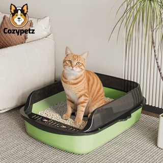 Khay vệ sinh cho mèo, chậu cát mèo có vòm chống văng cát cho mèo vừa và lớn đến 7.5kg