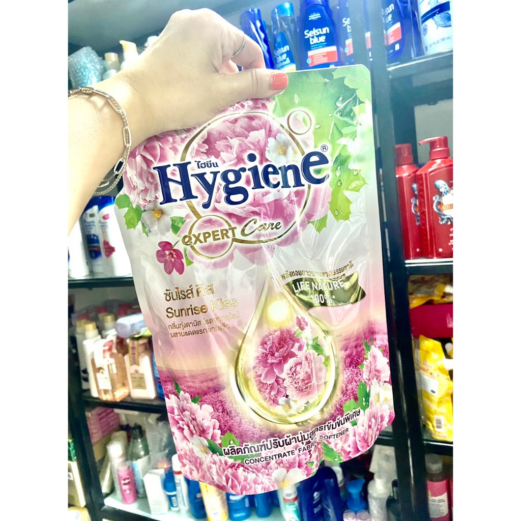 NƯỚC XẢ VẢI ĐẬM ĐẶC HYGIENE THÁI LAN (hồng nhạt)