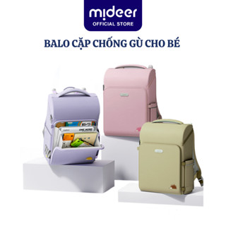 Balo Cặp Chống Gù cho bé tiểu học cấp 1 siêu nhẹ Mideer 3D waist - Relief Backpack