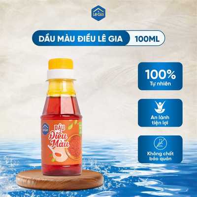 Dầu điều màu 100ml - Lê Gia