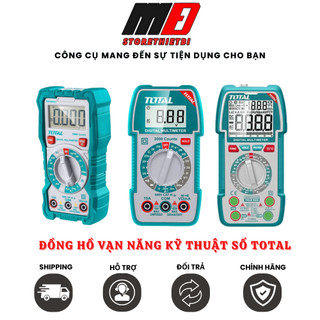 Đồng hồ đo điện vạn năng kỹ thuật số total tmt5360011 - tmt536002 - màn hình lcd 6000 số đếm