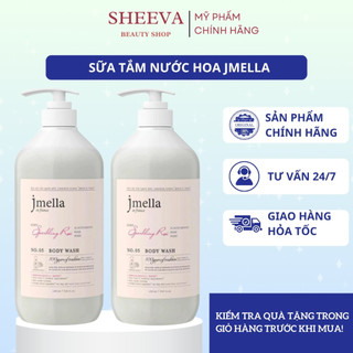  Sữa Tắm Hương Nước Hoa Jmella Hàn Quốc Dưỡng Ẩm Lưu Hương Lâu 500ML - 1000ML Sheeva Beauty 