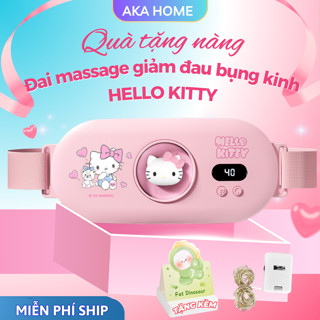 [Mẫu Mới] Máy Massage Bụng Kinh Hello Kitty – Túi Chườm Nóng Giảm Đau, Quà Tặng Cho Nữ Dễ Thương