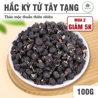  Hắc kỳ tử Tây Tạng 100g kỳ tử đen sấy khô hạt to đều dùng phà trà kết hợp dùng táo đỏ long nhãn 