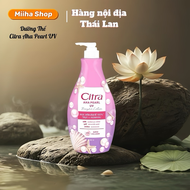 Dưỡng Thể Citra Aha Pearl UV Thái Lan ( mẫu mới )