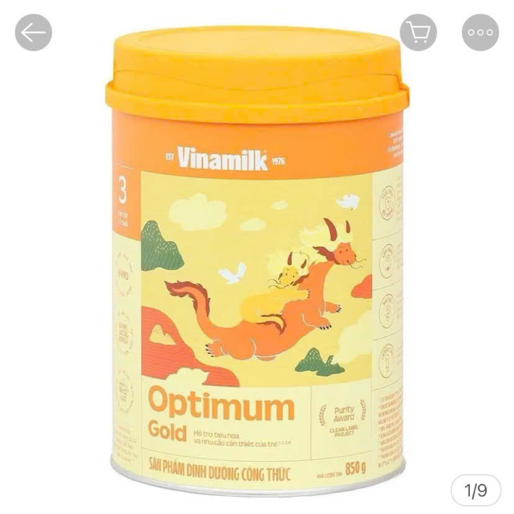 SỮA BỘT OPTIMUM GOLD VNM