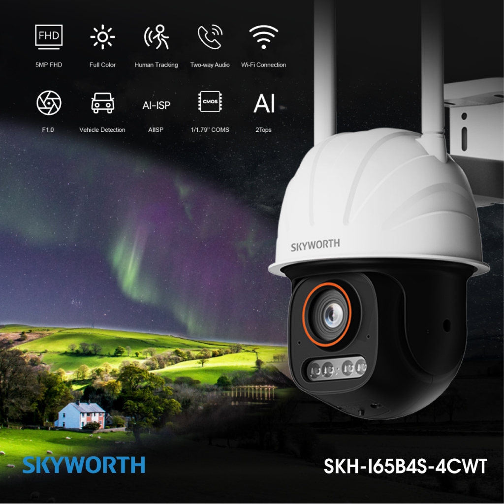 Camer WiFi Skyworth I65B4S-4CWT outdoor Superdark Wireless Camera