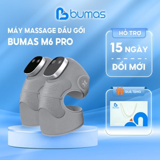 Máy Masssage Đầu Gối BUMAS M6 Pro-Chườm Ấm Diện Rộng, Massage Đa Chế Độ, Công Nghệ Khóa Nhiệt X-Warm