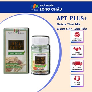 Viên Uống Giảm Cân Apt Plus Thảo Mộc Giảm Cân Cấp Tốc Giúp Giảm Eo Giảm Mỡ Bụng An Toàn