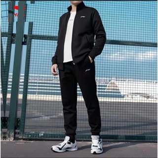  Bộ Quần Áo Nỉ Li-NingR Cao Cấp Thể Thao Quần Áo Nỉ Bông Mẫu Thu Đông Không Xù Logo Sắc Nét- Bộ Nỉ Nam Thể Thao 2025 