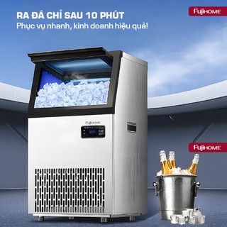  Máy làm đá tinh khiết công suất lớn Nhập Khẩu FUJIHOME IM70C Máy làm đá nhanh kèm lọc UF 