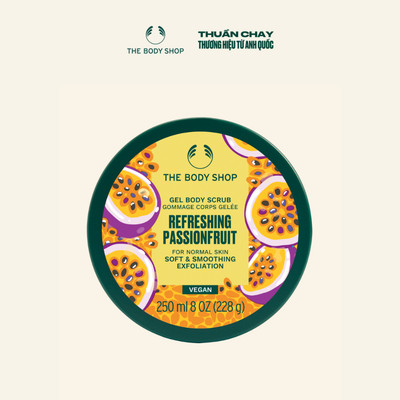 [Phiên Bản Giới Hạn] Tẩy Tế Bào Chết Toàn Thân Hương Chanh Dây Nhiệt Đới Passionfruit Body Scrub 250ml The Body Shop