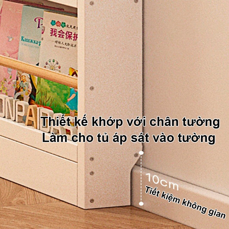 Kệ Sách Treo Tường Bằng Gỗ Tự Nhiên Tiết Kiệm Không Gian Sau Cánh Cửa  Nhiều Tầng Dung Tích Lớn | BigBuy360 - bigbuy360.vn