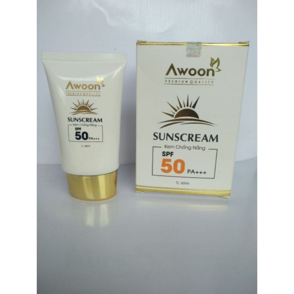 kem Awoon chống nắng ngừa nám 60ml