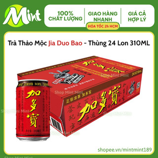   Thùng 24lon x 310ml  Trà thảo mộc trà sâm Wanglaoji  Jiadoubao TRUNG QUỐC  HSD NEW . Mint Mint 