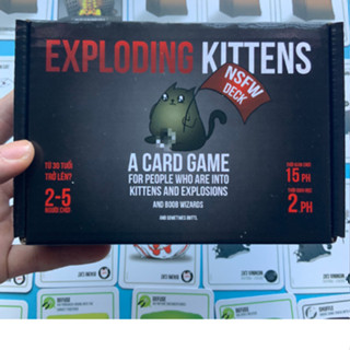  Combo Mèo Nổ - Full Bản Mèo Nổ Mở Rộng  Tiếng Việt  - Boardgame Exploding Kittens 
