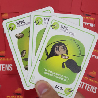 Combo Mèo Nổ - Full Bản Mèo Nổ Mở Rộng (Tiếng Việt) - Boardgame Exploding Kittens
