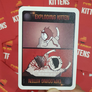 Combo Mèo Nổ - Full Bản Mèo Nổ Mở Rộng (Tiếng Việt) - Boardgame Exploding Kittens
