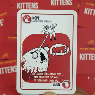 Combo Mèo Nổ - Full Bản Mèo Nổ Mở Rộng (Tiếng Việt) - Boardgame Exploding Kittens
