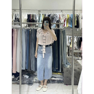 BOO'S STORE CHÂN VÁY BÒ XẺ BÊN