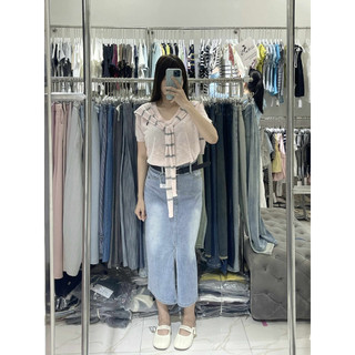 BOO'S STORE CHÂN VÁY BÒ XẺ BÊN