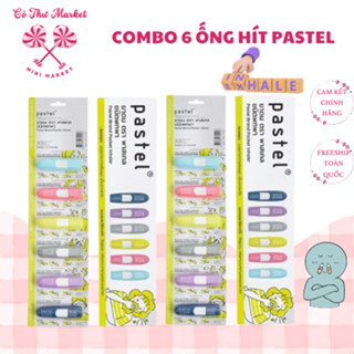    COMBO 6   Ống Hít Thông Mũi Pastel Pocket Inhaler Thái Lan - CÔ THƯ MARKET 