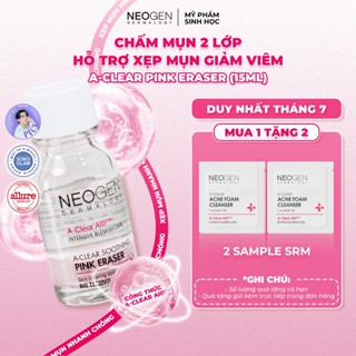 Chấm Mụn 2 Lớp Xẹp Mụn Sau 4H Neogen Dermalogy A-Clear Aid Soothing Pink Eraser 15ml