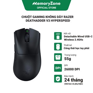 Chuột Razer DeathAdder V3 HyperSpeed - Bảo hành 24 tháng