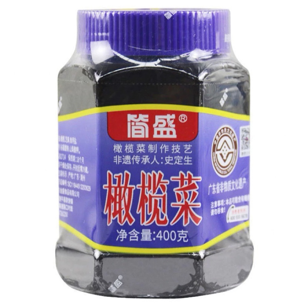 Rau Ngâm Dầu Oliu Hồng Kông Lọ 400gr